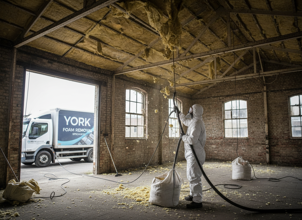 Spray Foam Removal in Heslington