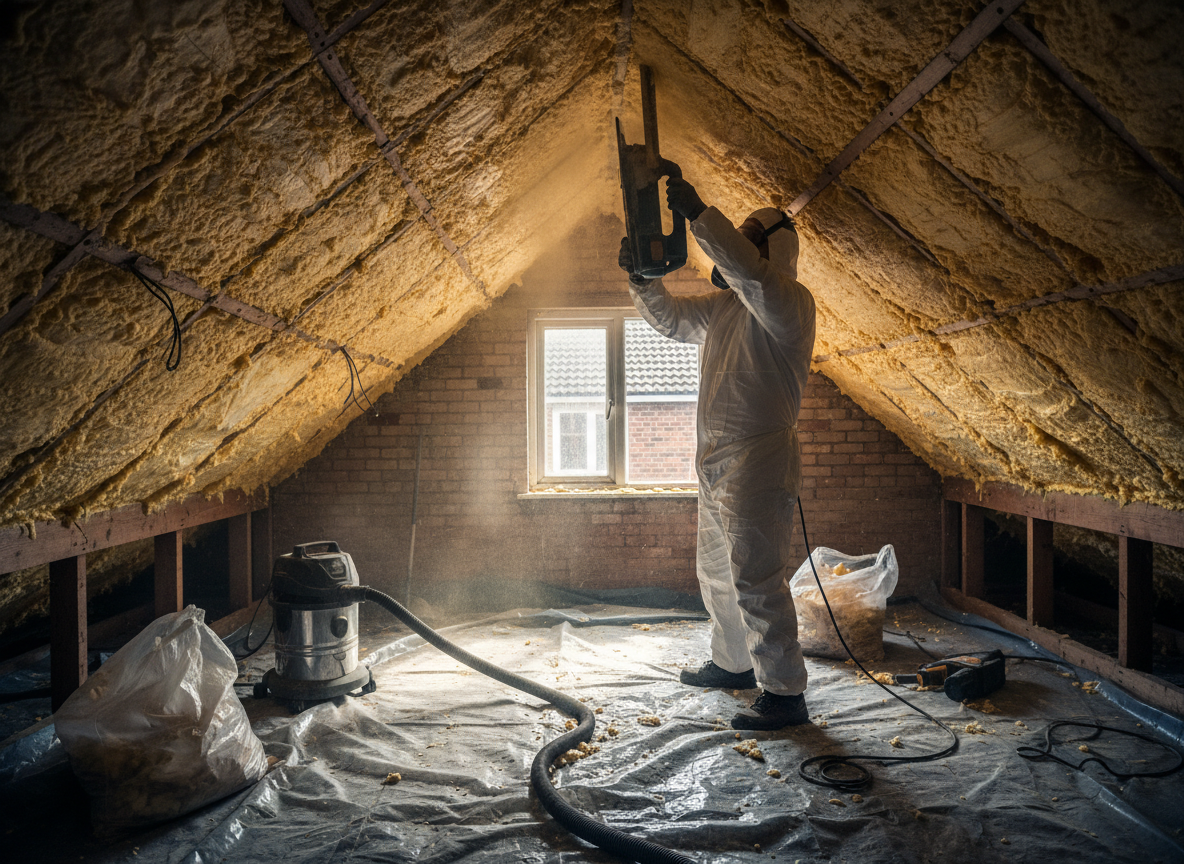 Spray Foam Removal in Poppleton