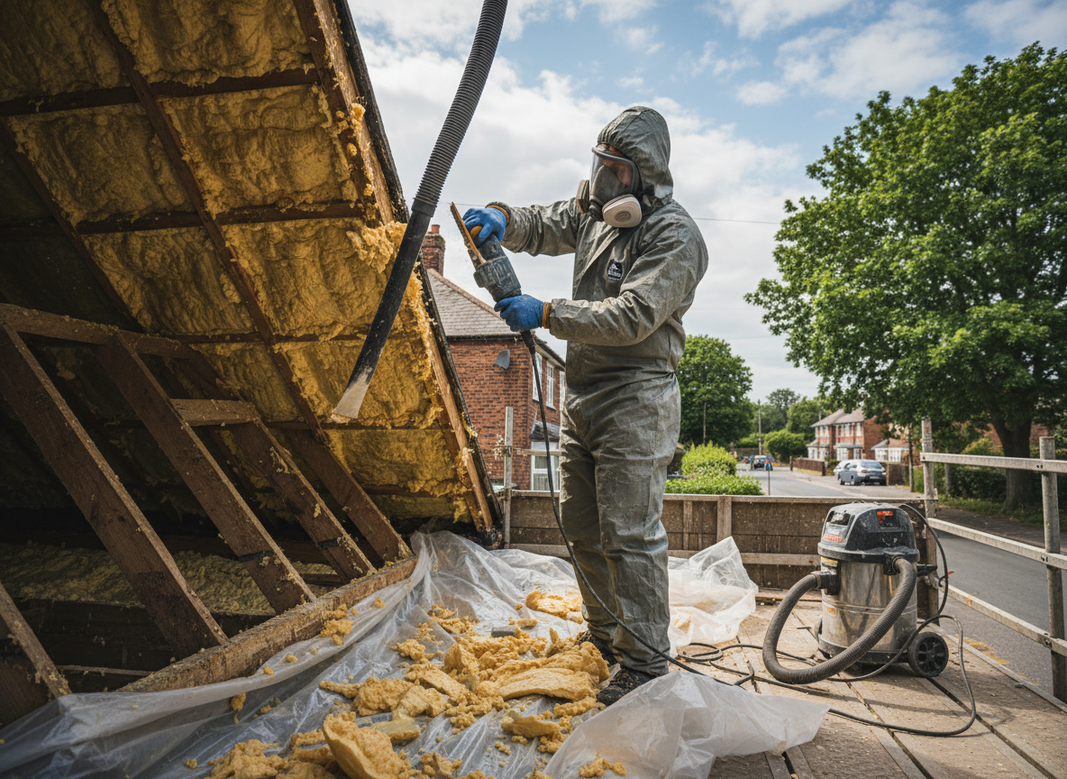 Spray Foam Insulation Removal in York, North Yorkshire